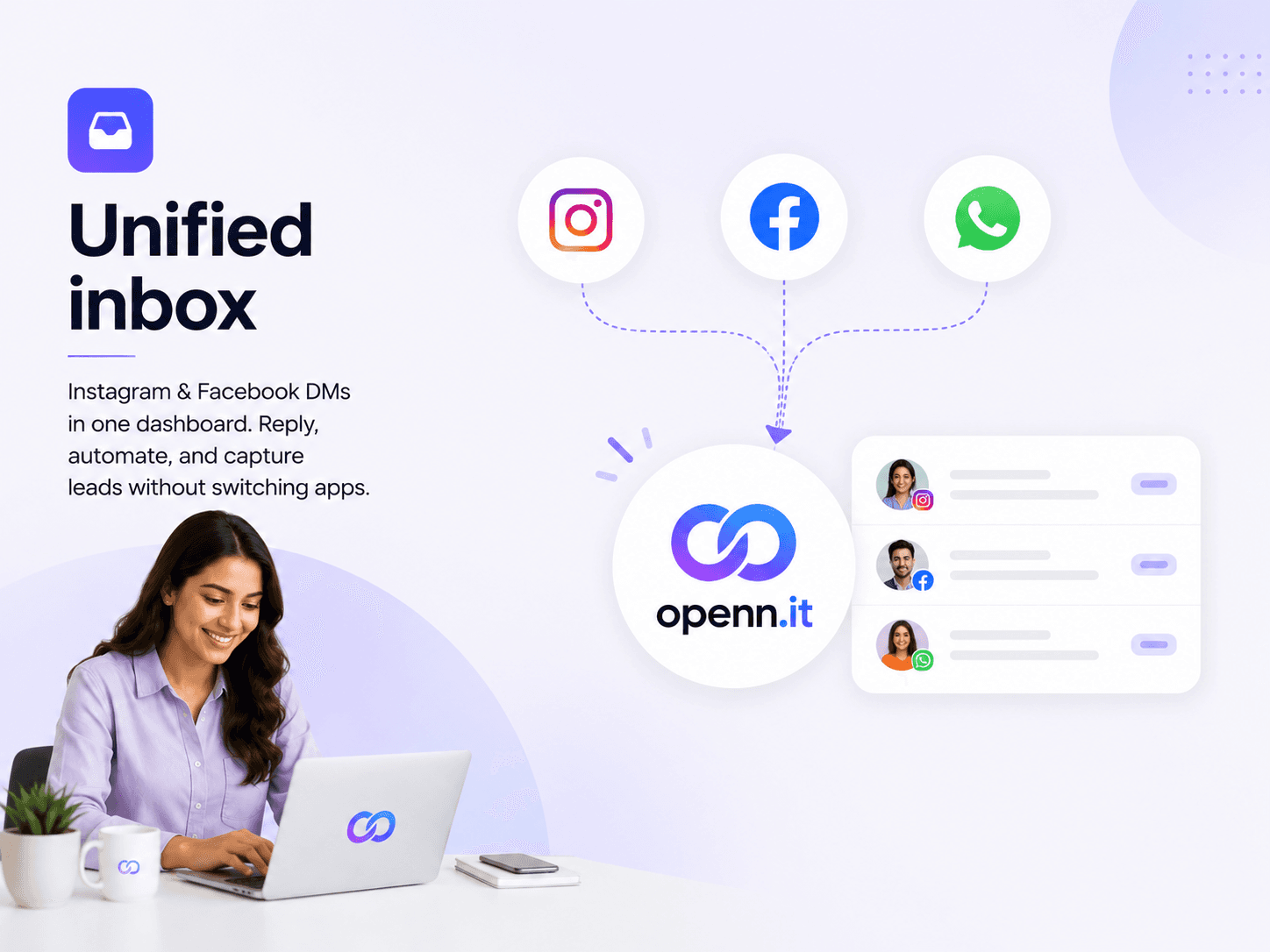 Unified inbox - Creator · Lagos